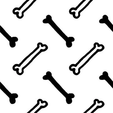 Skull with cross-bones Stock Illustration