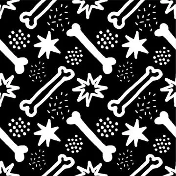 Skull with cross-bones Stock Illustration