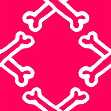 Skull with cross-bones Stock Illustration