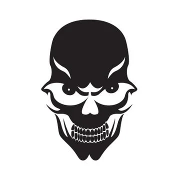 Skull crossed bones Stock Illustration