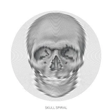 Skull design element Stock Illustration