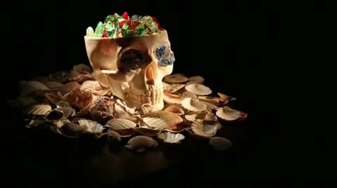 Skull Stock Footage 21230971