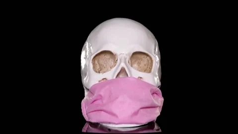 Skull 스톡 동영상 129778120