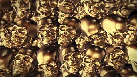 Skull Stock Footage 168095995