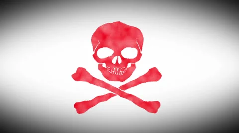 Skull Form 3 Stock Footage 32628800