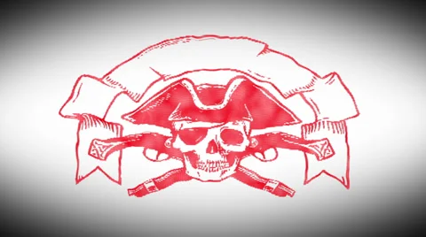 Skull Form 6 스톡 동영상 32626789