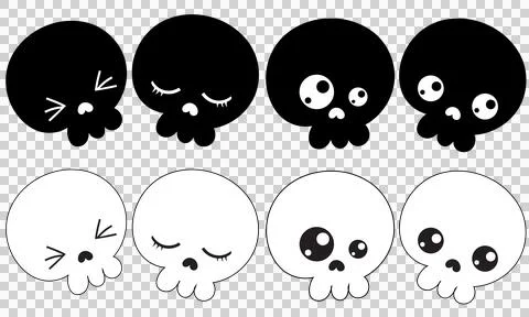 Skull halloween Stock Illustration