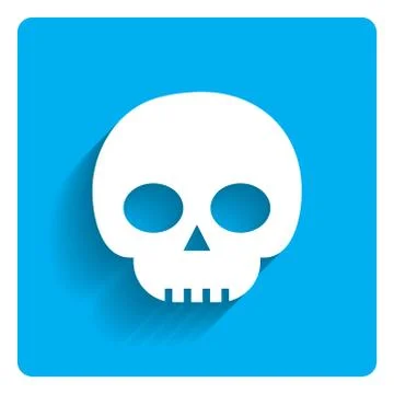 Skull icon 스톡 일러스트