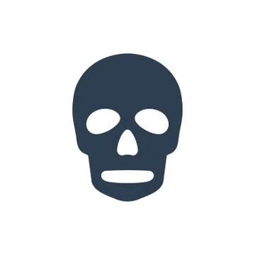 Skull Icon Stock Illustration