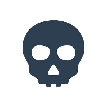 Skull Icon Stock Illustration