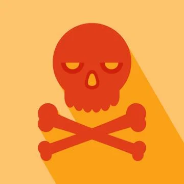 Skull Icon Stock Illustration