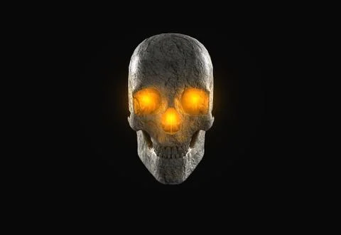 Skull Stock Illustration