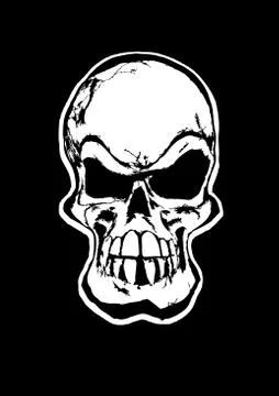 The Skull Stock Illustration