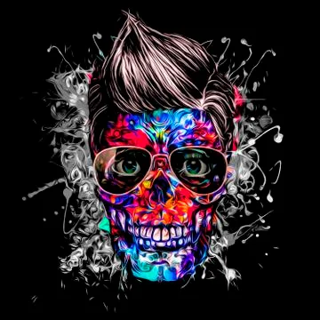 Skull Stock Illustration