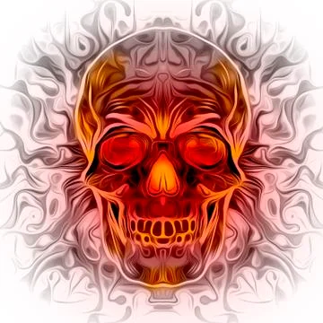 Skull Illustrazione stock