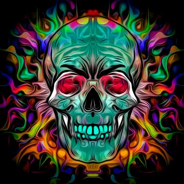 Skull Stock Illustration