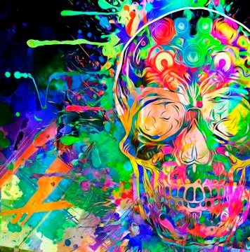 Skull Stock Illustration