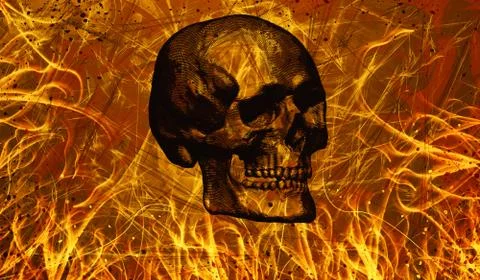 Skull Stock Illustration