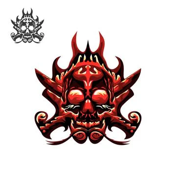 Skull Stock Illustration