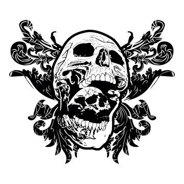Skull Stock Illustration