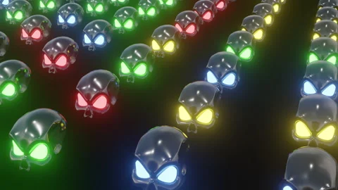 Skull Land Stockbeeldmateriaal 346719488