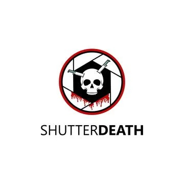 Skull Lens Logo Stock Illustration