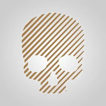 Skull logo Stock Illustration