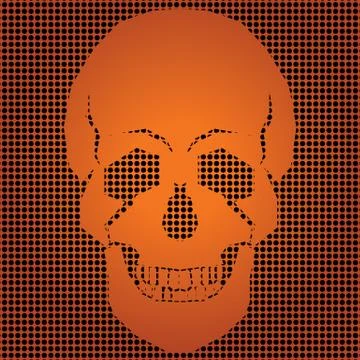 Skull logo Stock Illustration