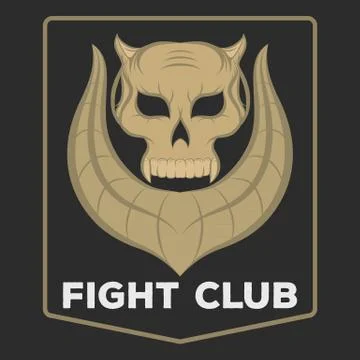 Skull logo vector Stock Illustration