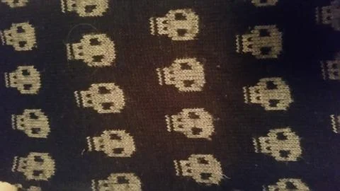 Skull Pattern 03 Stock Photos