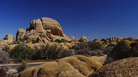 Skull Rock HD Video stock 33520845