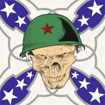 Skull shirt Stock Illustration