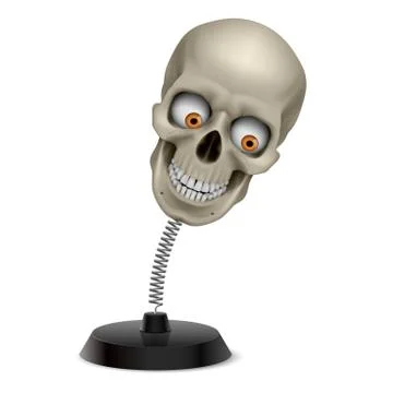 Skull souvenir Stock Illustration