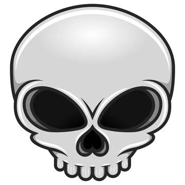 Skull vector design イラスト素材