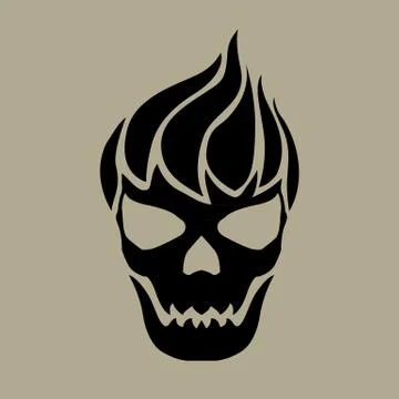 Skull vector Stock Illustration