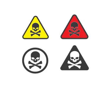 Skull vector illustration Illustrazione stock
