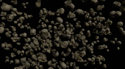 Skull Whirlpool Stock Footage 67848079