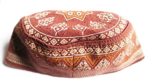 Skullcap with white background Stock Photos