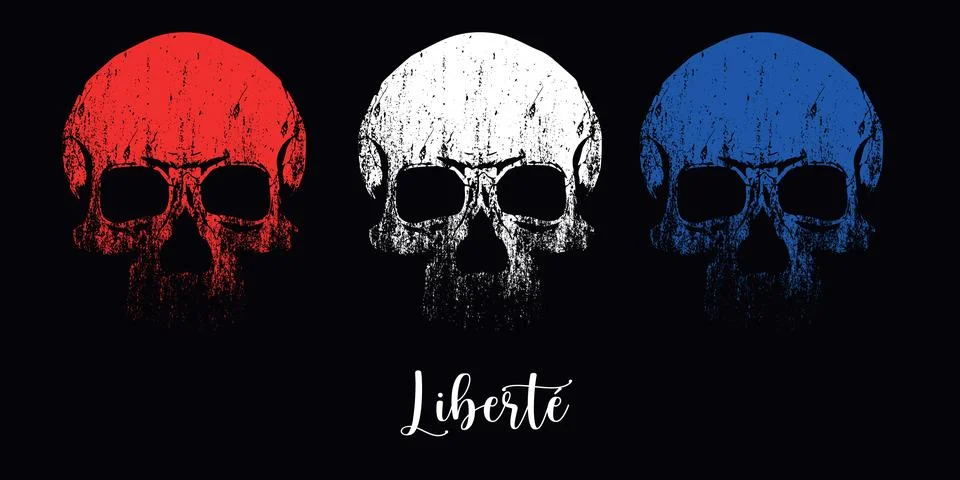 Skulls Stock Illustration