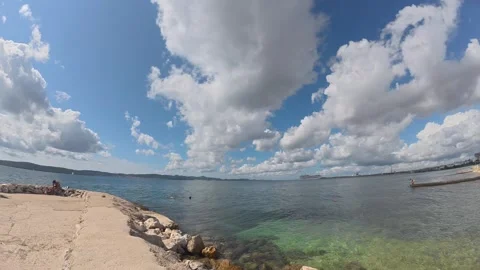 Sky 1 long Stock Footage 318180935