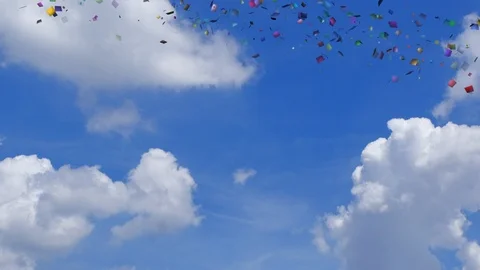 Sky 2 Stock Footage 121549223