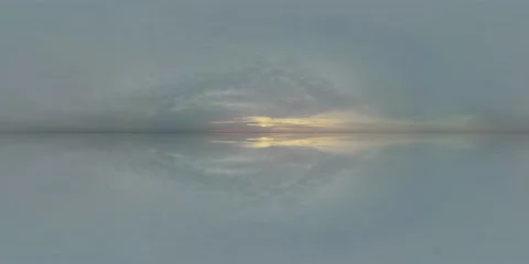 Sky 360 panorama mirror background, cloudy horixo nature, spherical cloudscape Stock Footage 167812308