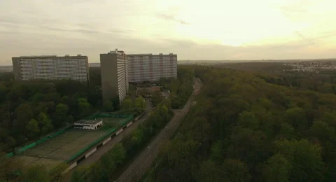 UP TO THE SKY 4K Skyscraper Fly Video stock 66234251