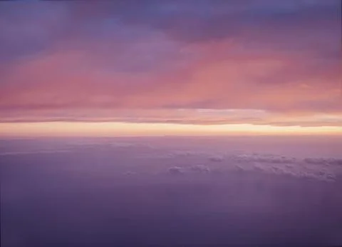 Sky above the clouds Stock Photos