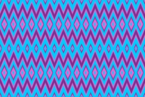 Sky african ikat pattern  Stock Illustration