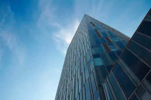 Sky and building. Stock Photos