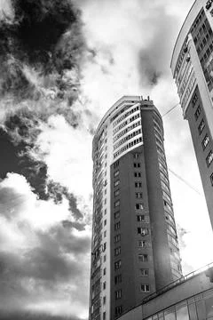Sky and building Stock Photos