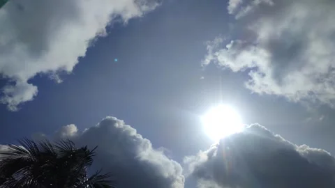 Sky and cloud animation video Stock Footage 285914368