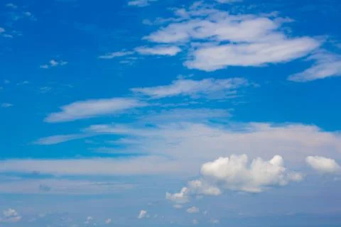 Sky and Cloud. Stock Photos