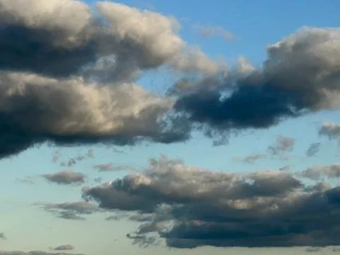 Sky and cloud scene Foto stock